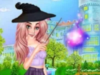 image bg Little Witch New School Life
