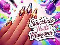 Superhero Nails Makeover image