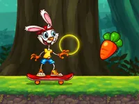 Rabbit Skater Game image